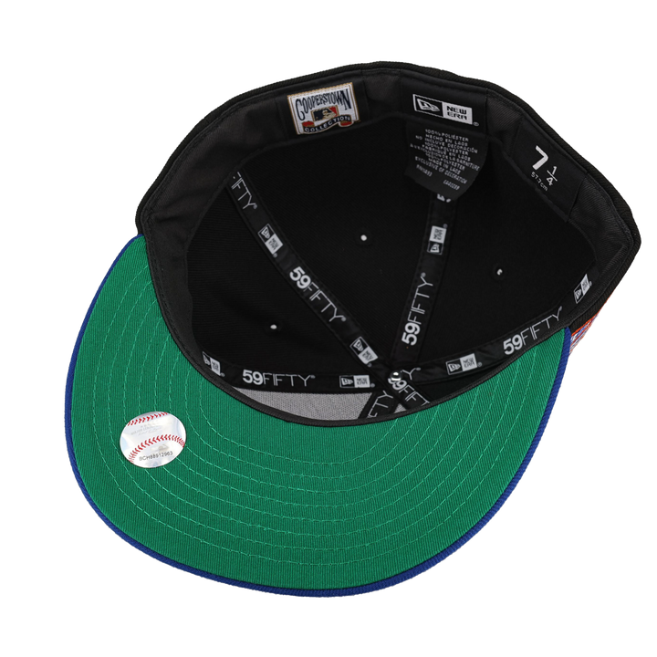 New York Mets 25th Anniversary Side Patch New Era 59Fifty Fitted Hat