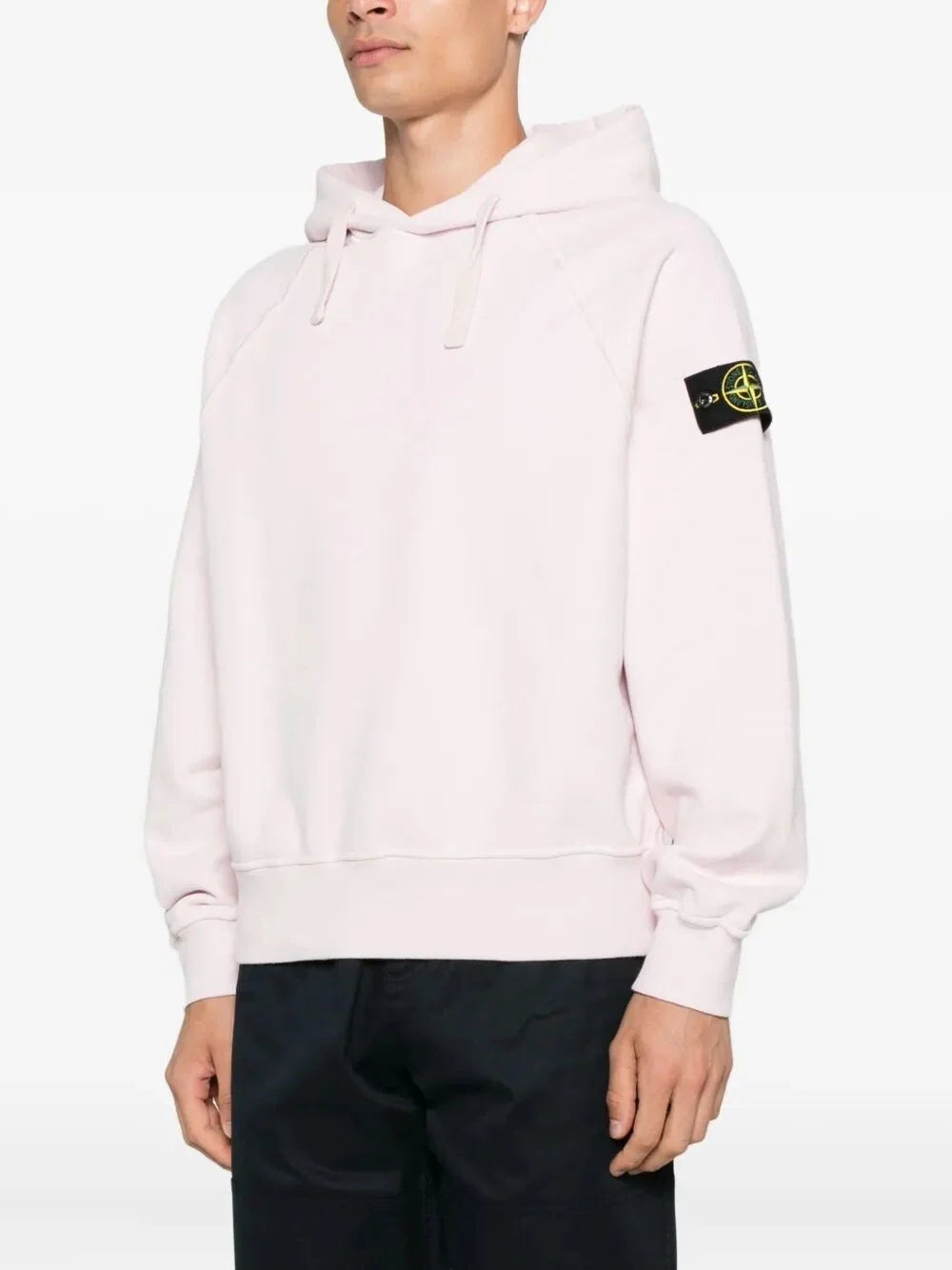 Stone Island Men `Brushed Organic Cotton` Hoodie