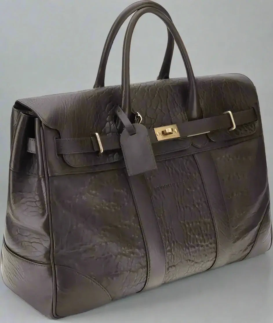 Brunello Cucinelli  men's brown Country Travel Bag