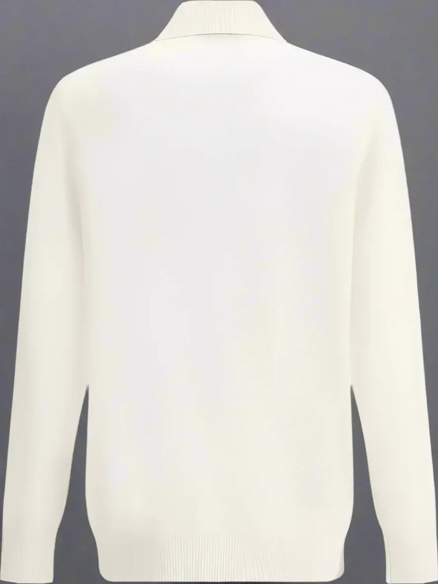 White sweater on a white background