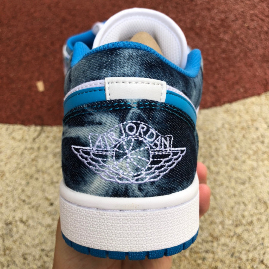 Air Jordan 1 Low AJ1 white and blue