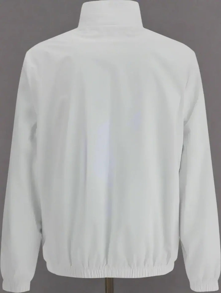 Brunello Cucinelli men's white/beige Reversible waterproof Jacket
