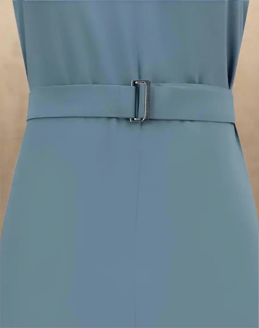 Brunello Cucinelli blue Acetate & Viscose Long Dress