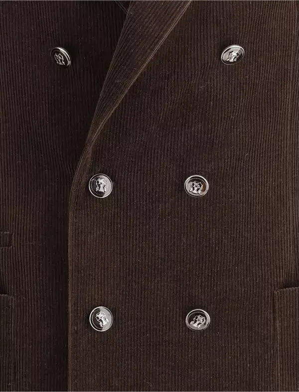 Brunello Cucinelli Velvet double breasted Blazer Jacket