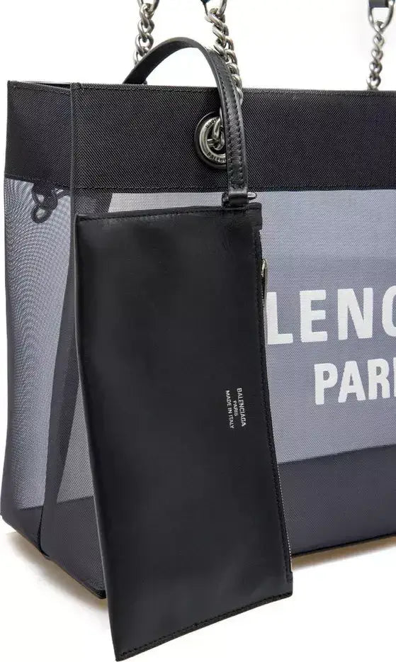 Balenciaga Duty Free leather graphic print Shopper Bag
