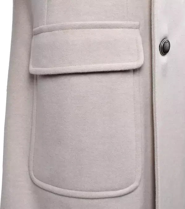 Brunello Cucinelli men's Beige Cashmere Coat