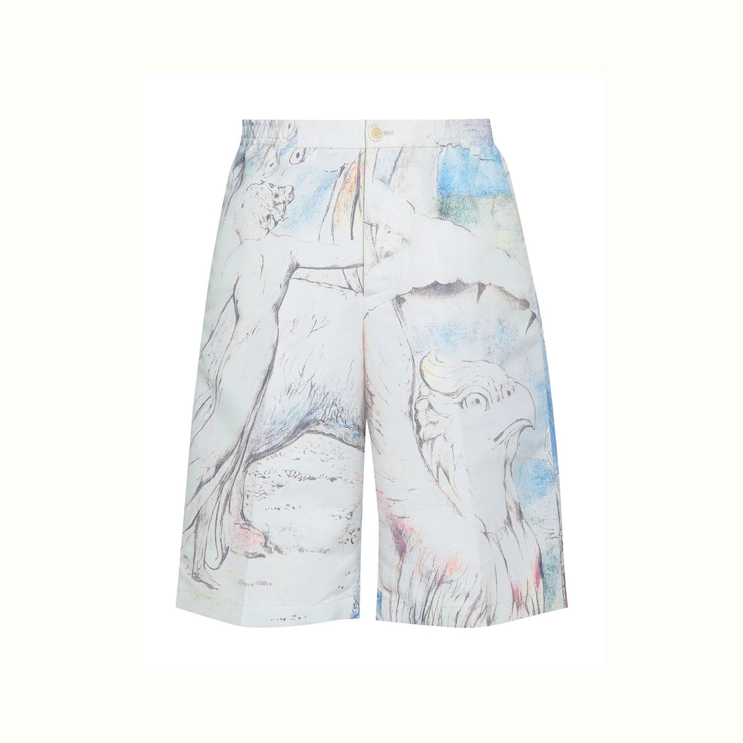 Alexander Mcqueen William Blake Dante Shorts Men
