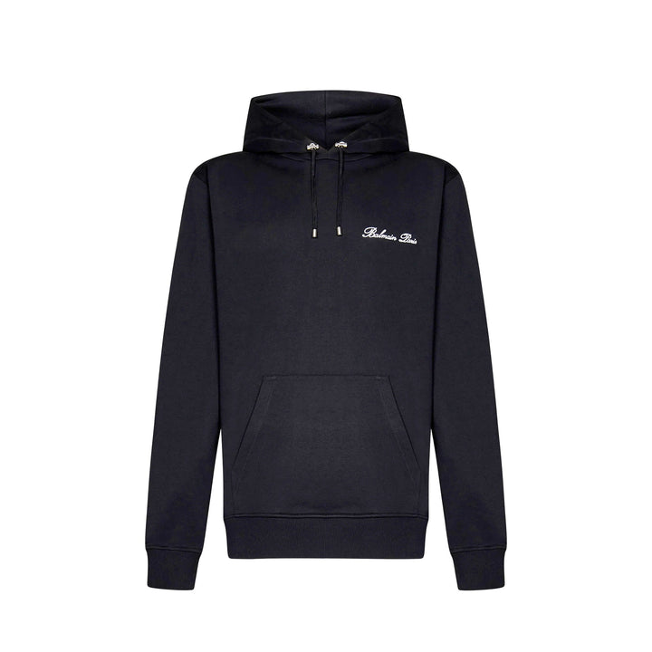 Balmain Cotton Logo Sweatshirt Men