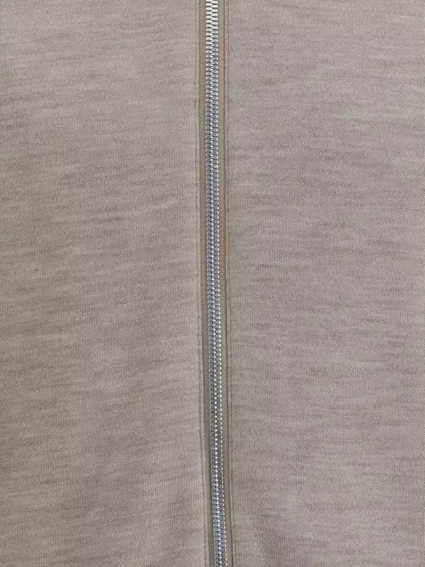 Brunello Cucinelli men's white/beige Reversible waterproof Jacket