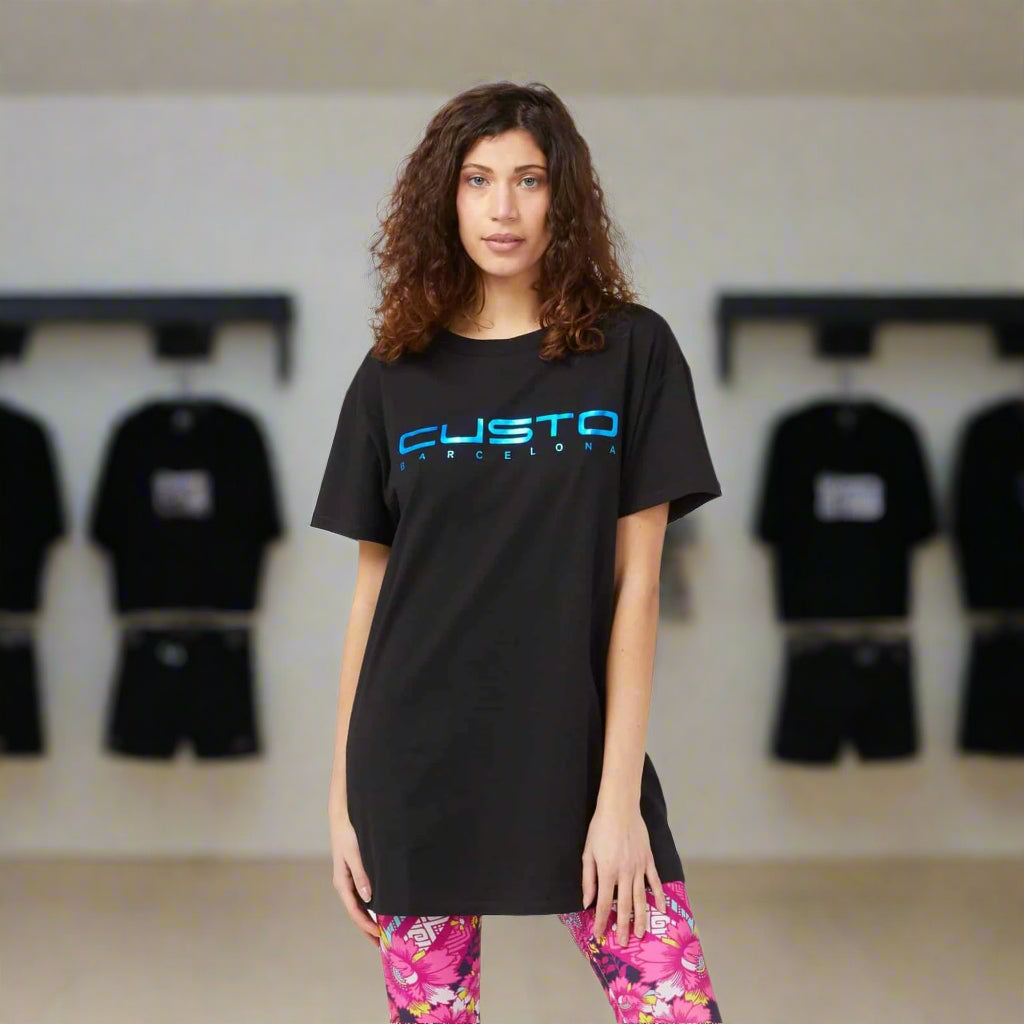 Custo Barcelona women's  black/blue  T-shirts