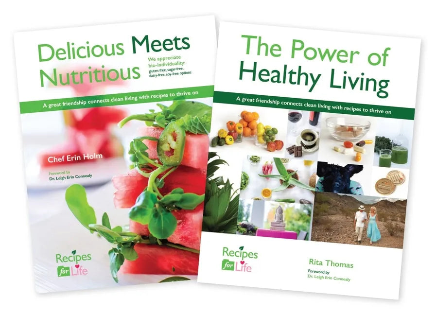 Recipes for Life Boxed Set: A Great Friendship Connects Clean Living with Recipes to Thrive on - Hardcover