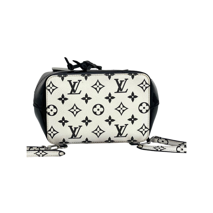 LOUIS VUITTON Hot Springs Backpack White Monogram and Patent Leather luxury bag
