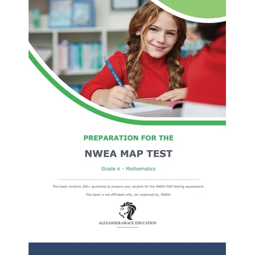 NWEA Map Test Preparation - Grade 4 Mathematics - Paperback