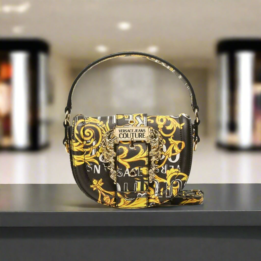 Versace Jeans black & gold Handbag