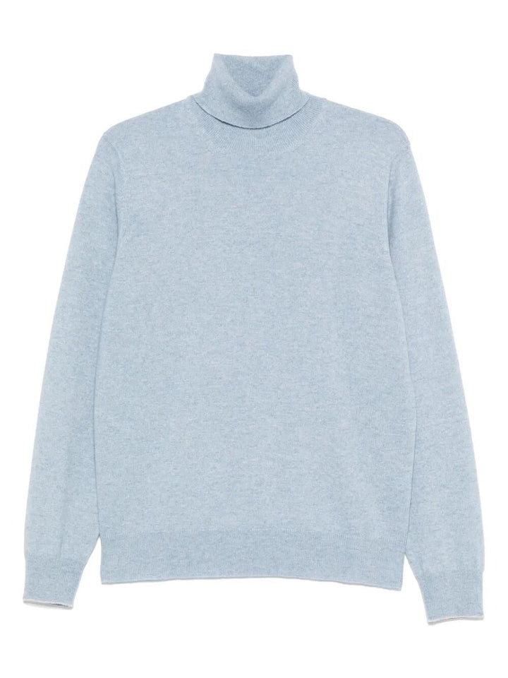 Brunello Cucinelli Men Cashmere Turtle-Neck Sweater