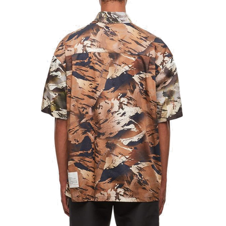 Heron Preston Camouflage Popline Shirt Men
