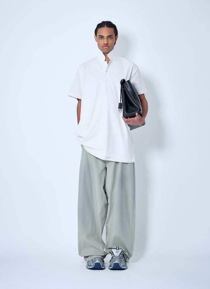 Balenciaga Men Interwinded Polo Shirt