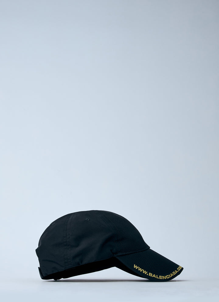 Balenciaga Men Logo Motif Baseball Cap