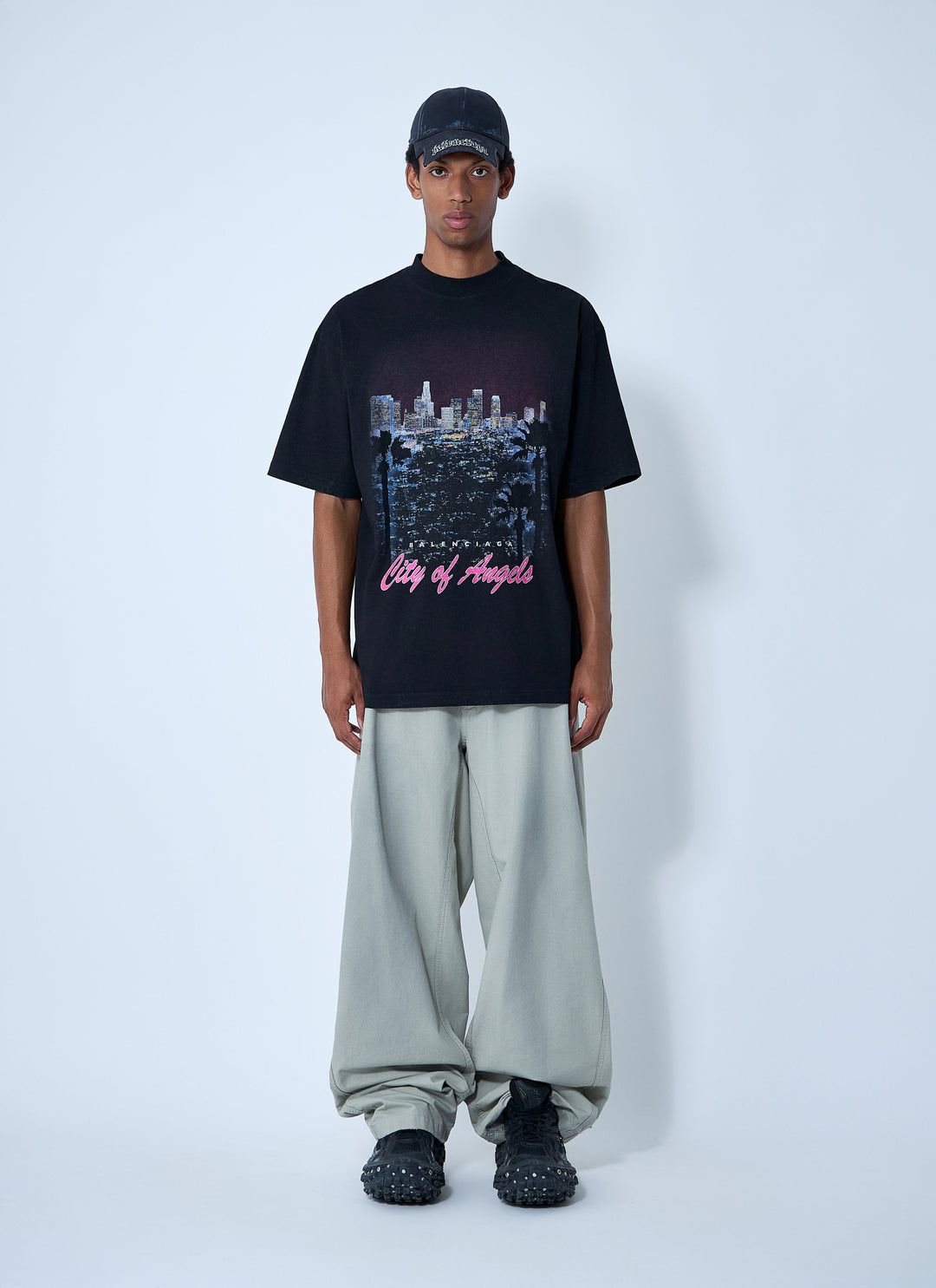 Balenciaga Men City Of Angels T-Shirt