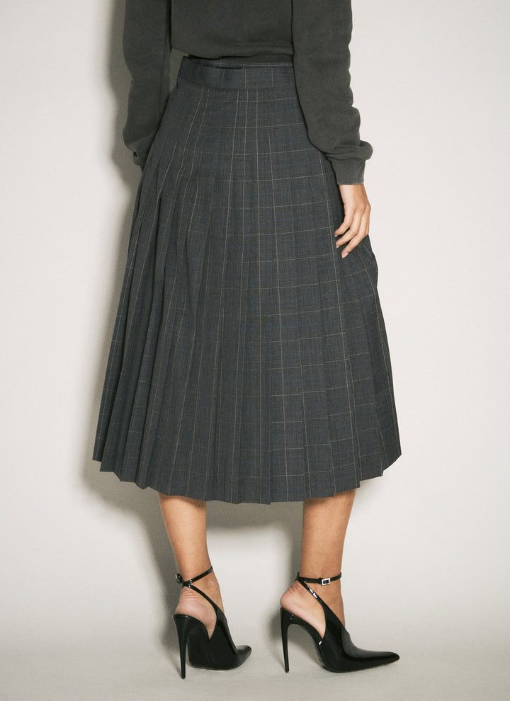 Balenciaga Women Taped Double Skirt