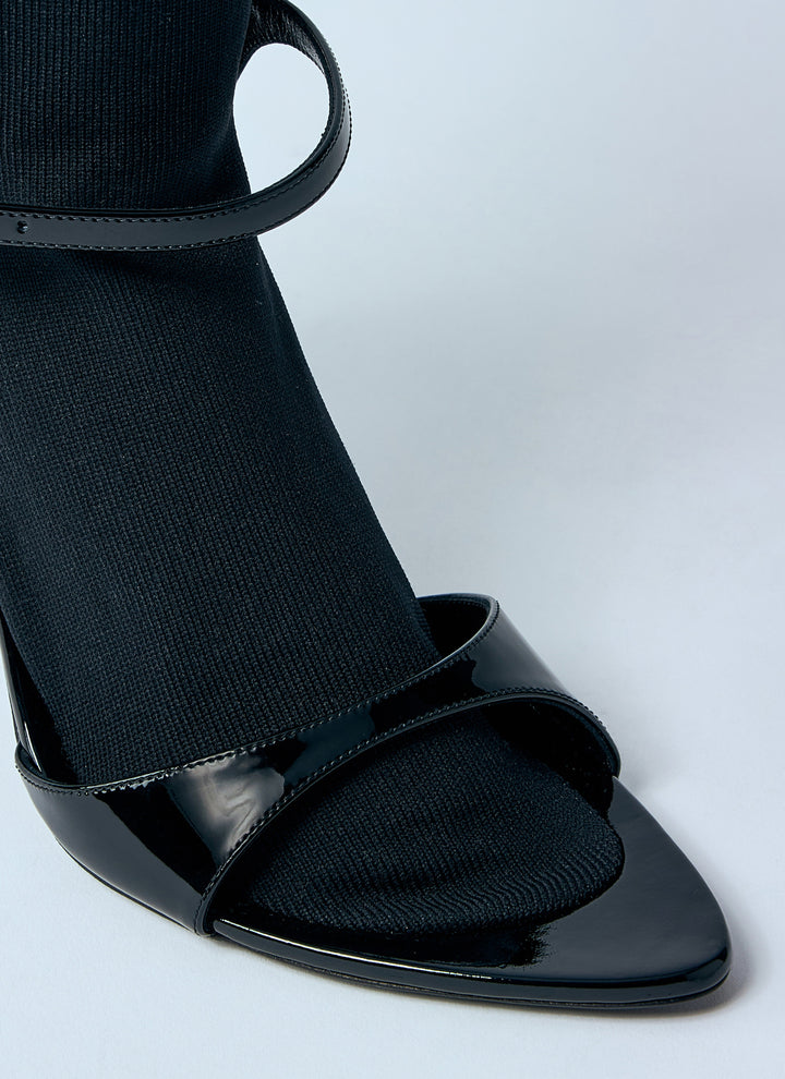 Balenciaga Women Avenue Sock 110Mm Heel Sandals