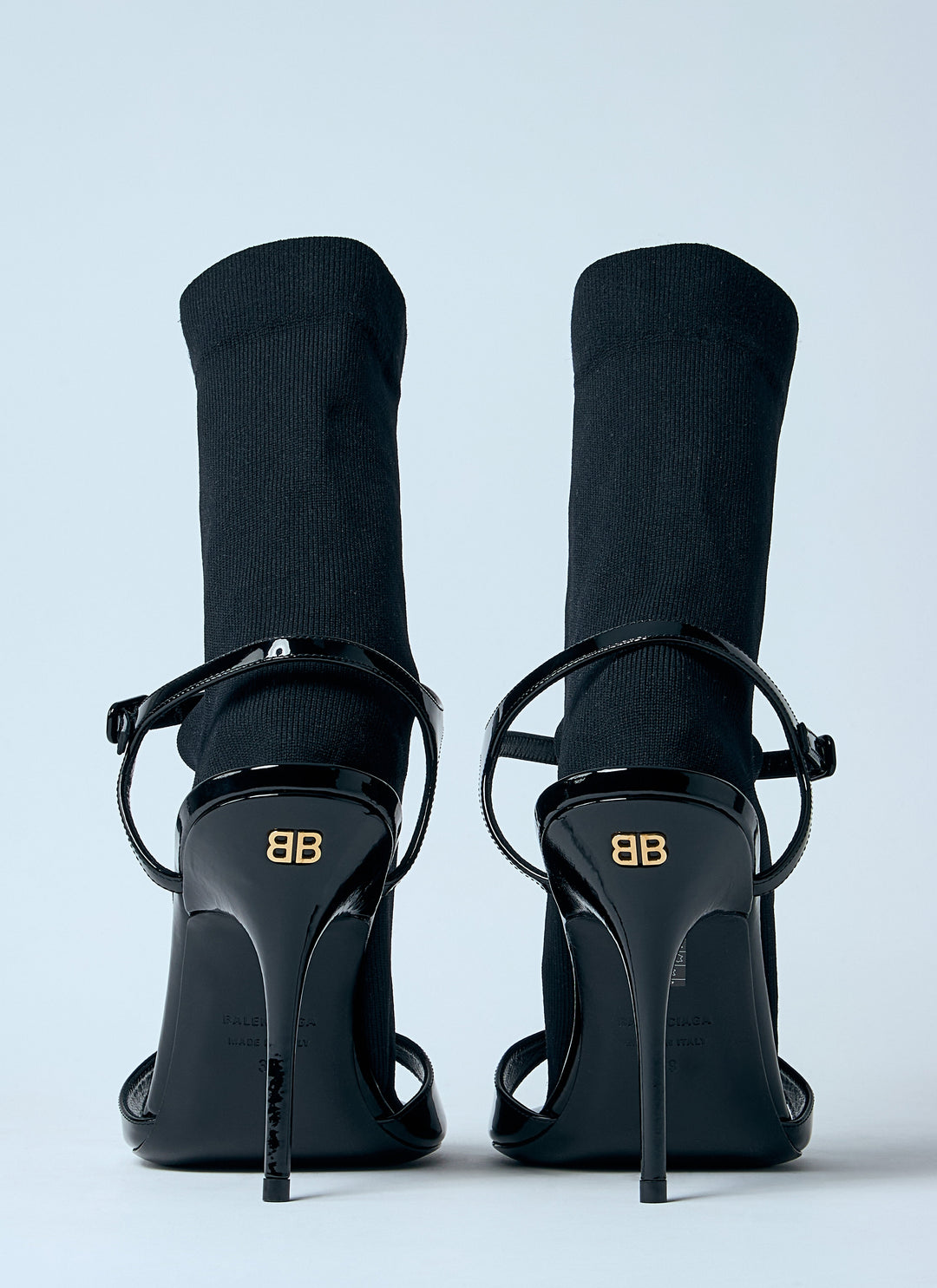 Balenciaga Women Avenue Sock 110Mm Heel Sandals