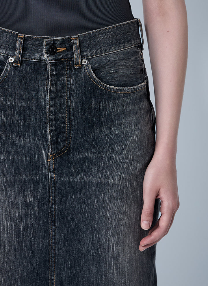 Balenciaga Women Lace-Up Skirt