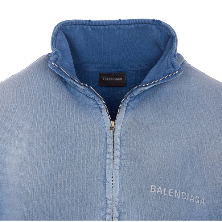 Balenciaga Men Balenciaga Back Zip Up Jacket