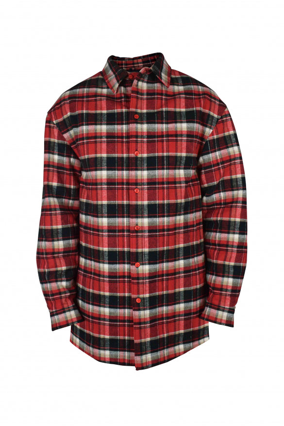 Balenciaga Men Checked Shirt