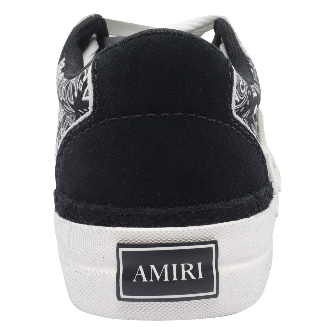 Amiri Men Bandana Sunset Skate Sneakers