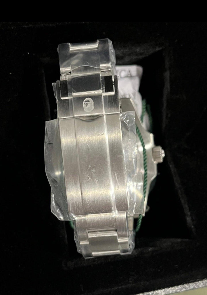 BAPE A Bathing Ape Type 1 Bapex Watch (2022) Pink Silver