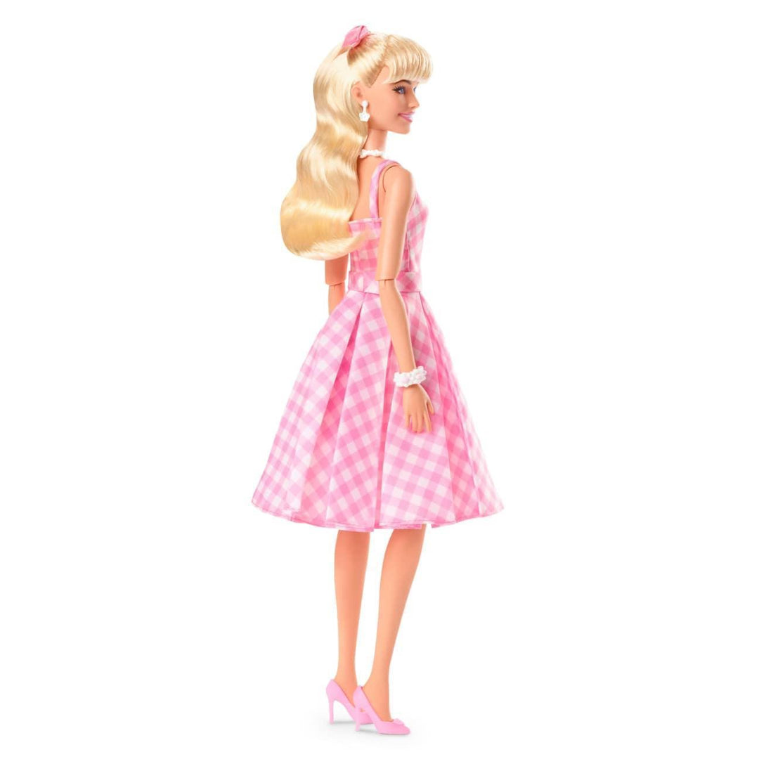 Barbie the Movie Collectible Doll, Margot Robbie As Barbie In Pink Gingham Dress