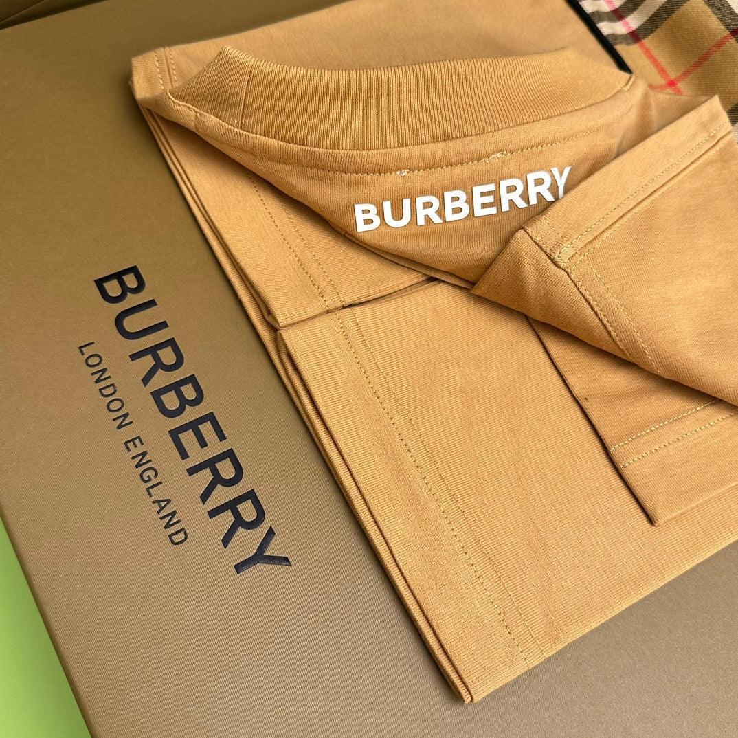 Burberry T-Shirt Without Collar &