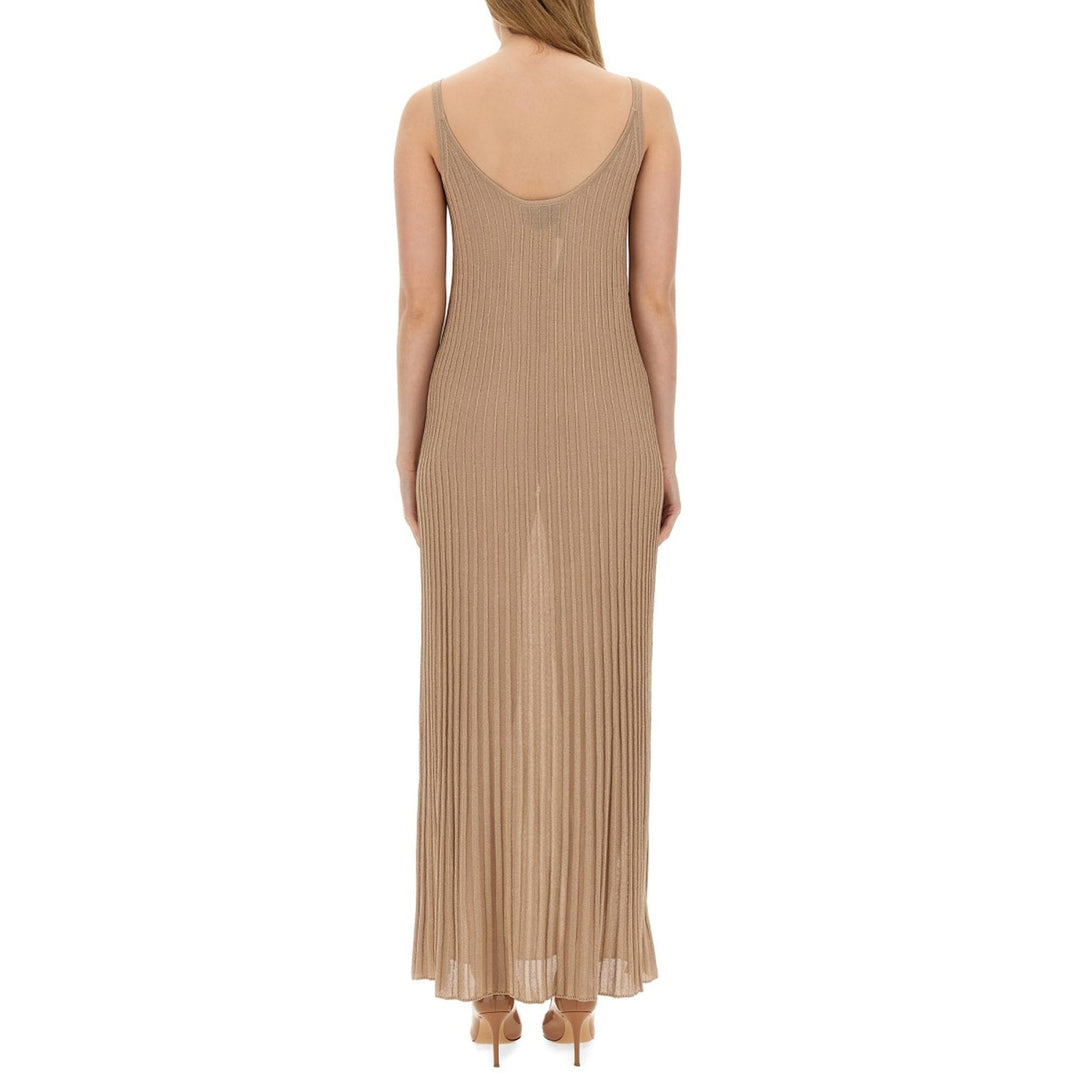 Max Mara Ritmo Lurex Long Dress Women