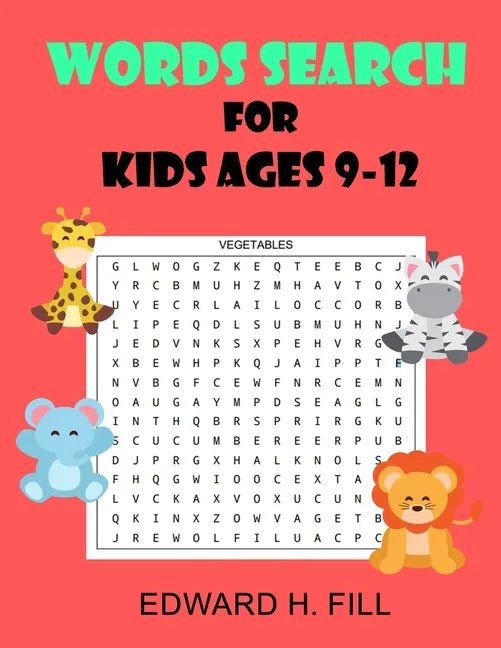 Word Search for Kids Ages 9 - 12: Improve Vocabulary and Memory for Kids ( Volume 1 ) - Paperback