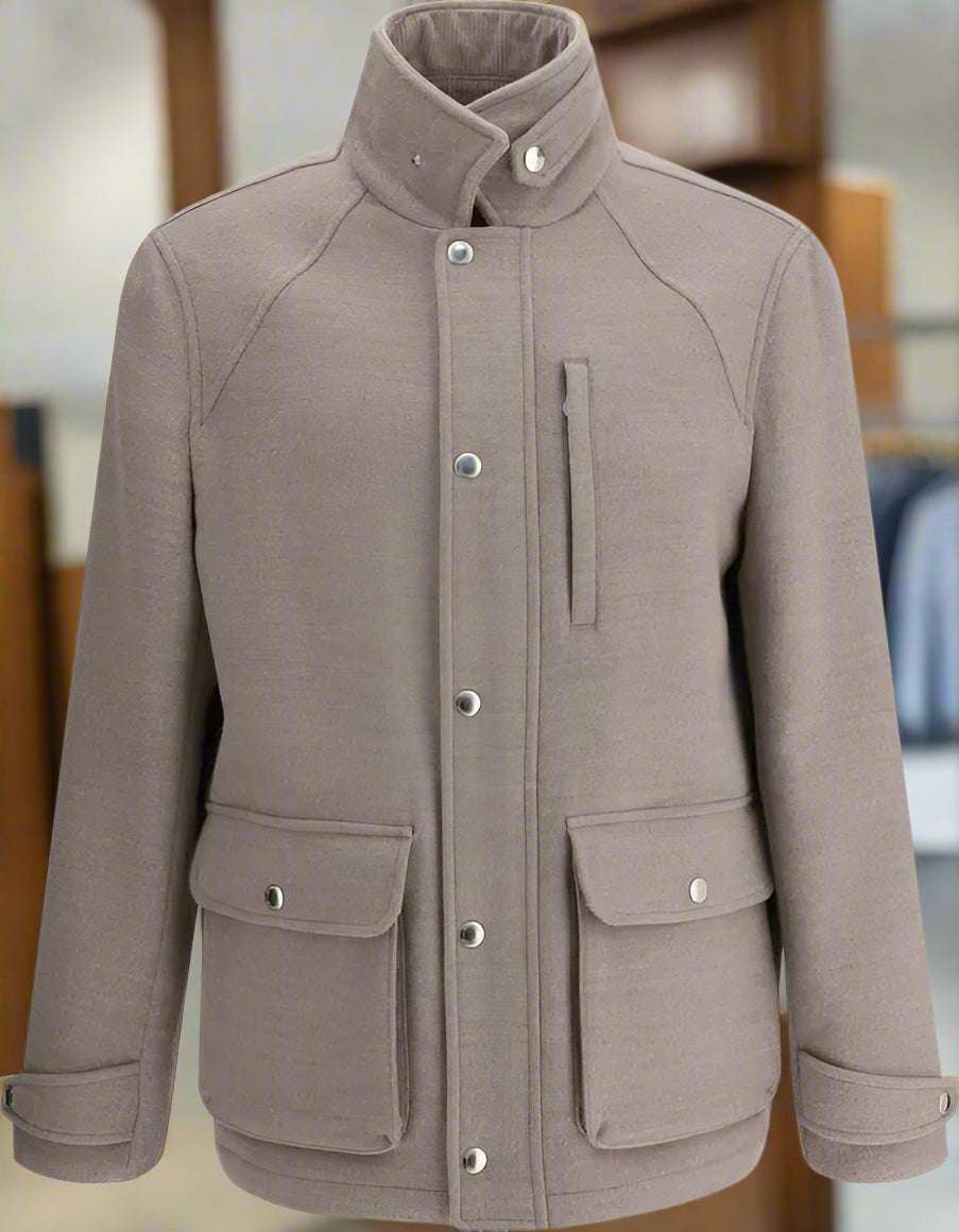 Brunello Cucinelli light brown Wool Jacket