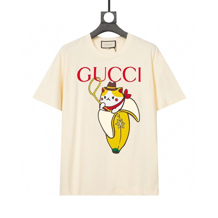 Gucci Banana Cat T-Shirt Without Collar &