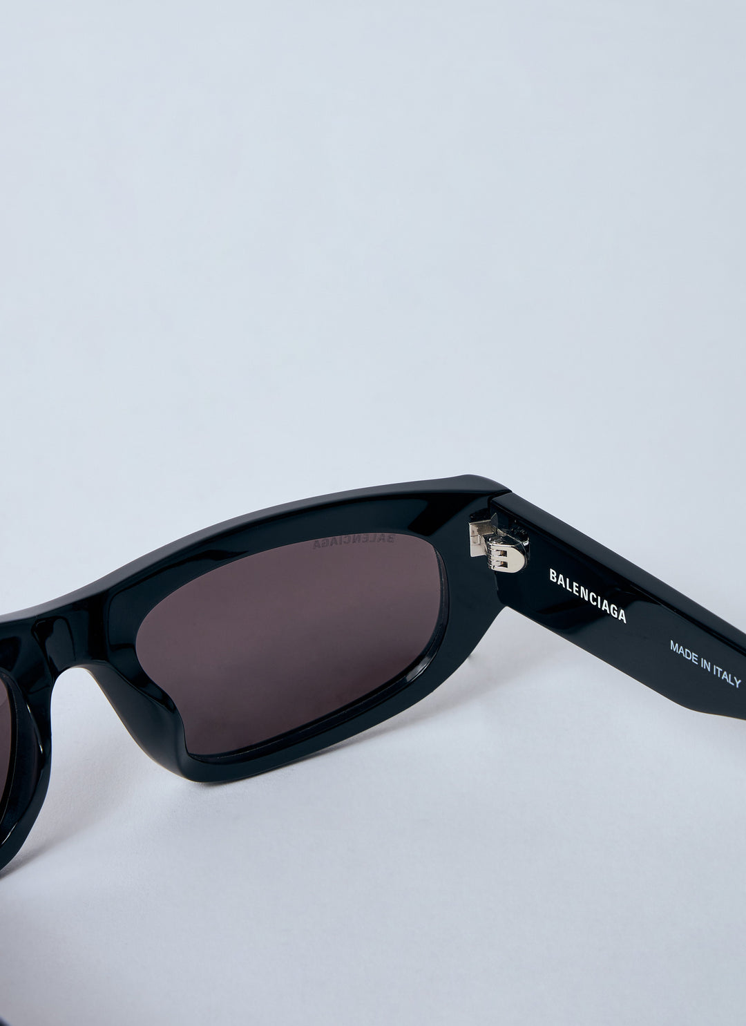 Balenciaga Men Logo Print Sunglasses