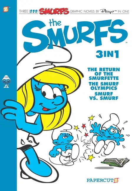 The Smurfs 3-In-1 #4: The Return of Smurfette, the Smurf Olympics, and Smurf Vs Smurf - Paperback