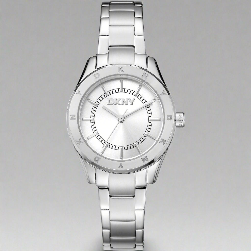 Dkny women's silver on silver analog quartz Watches