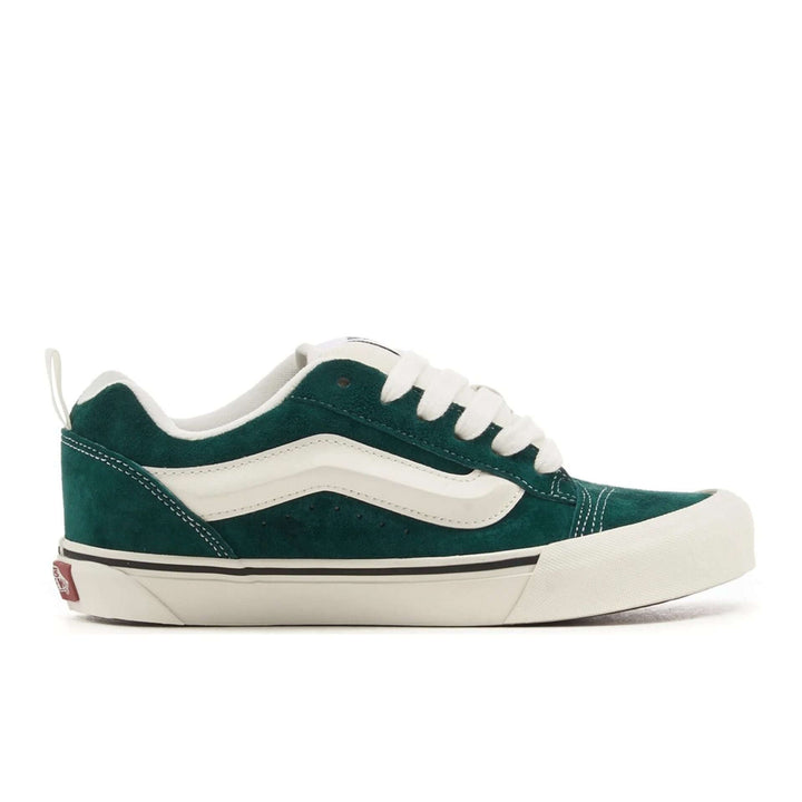 Vans green, white low top leather unisex Sneakers