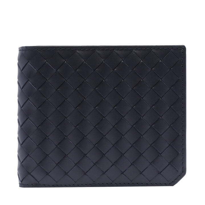 Bottega Veneta  Bi-Fold Small Intrecciato Wallet