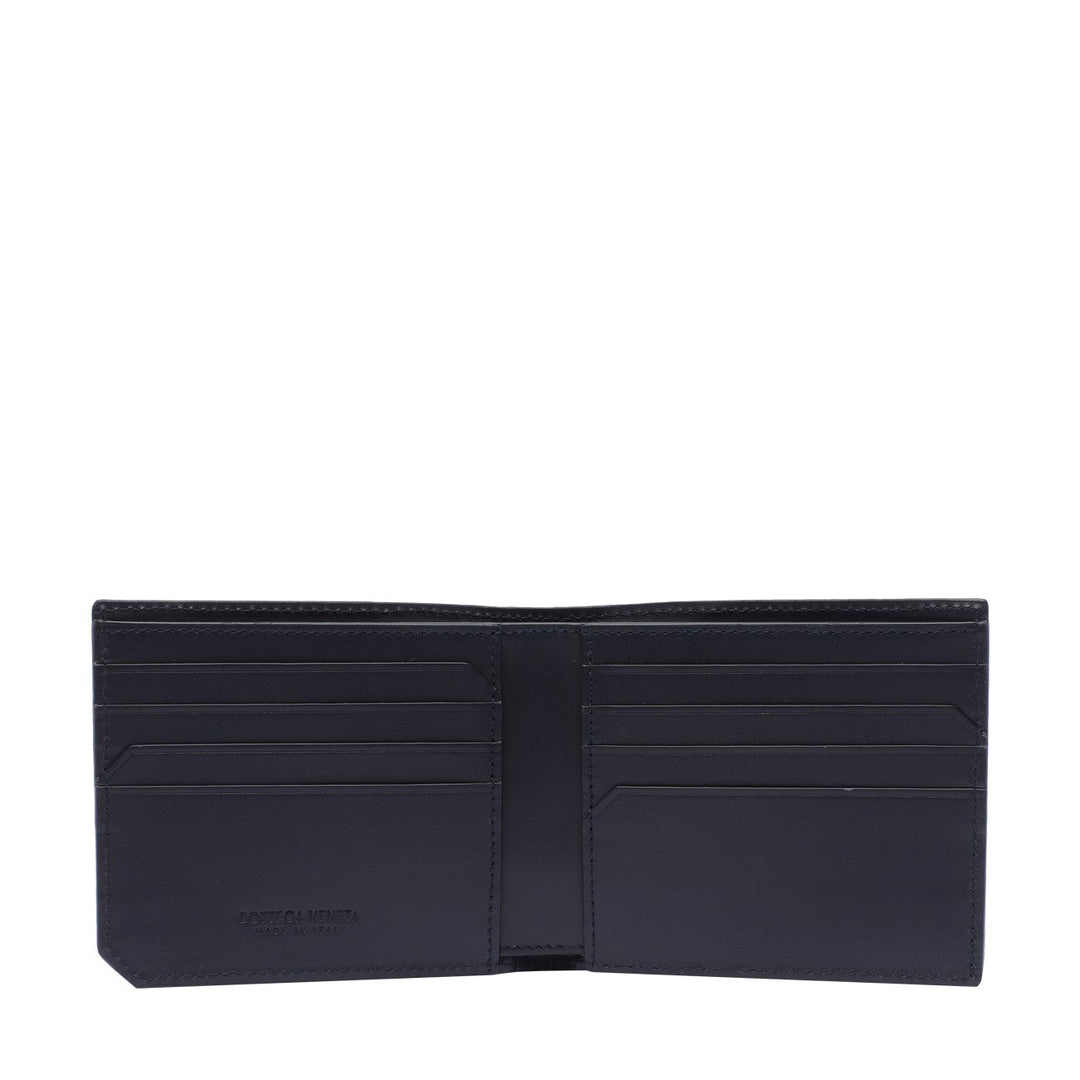 Bottega Veneta  Bi-Fold Small Intrecciato Wallet
