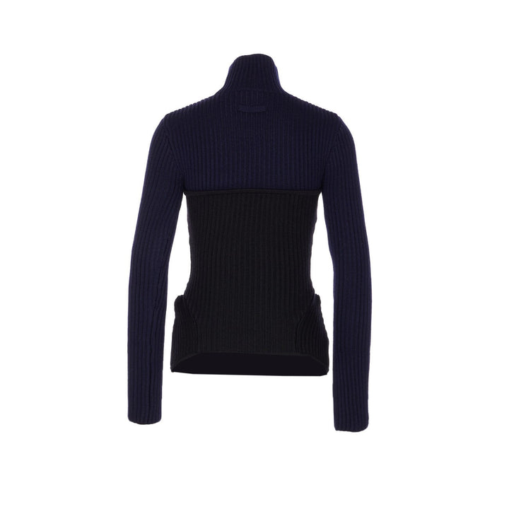 Jean Paul Gaultier Women Bicolor Stretch Sweater