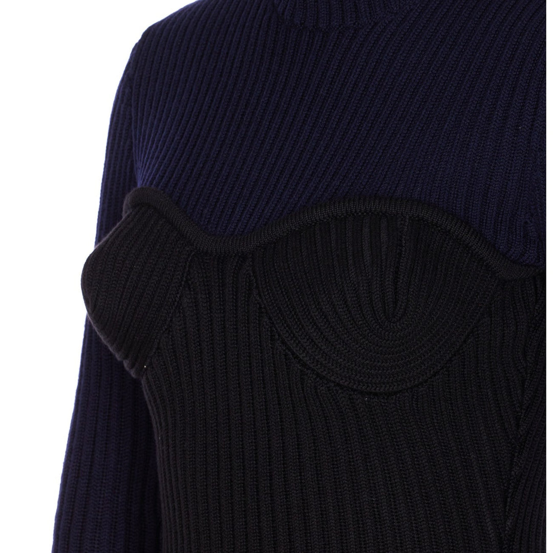 Jean Paul Gaultier Women Bicolor Stretch Sweater