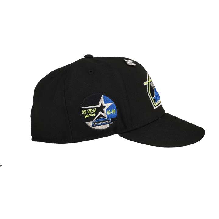 Houston Astros Black 35 Great Years Patch 59Fifty Fitted Hat