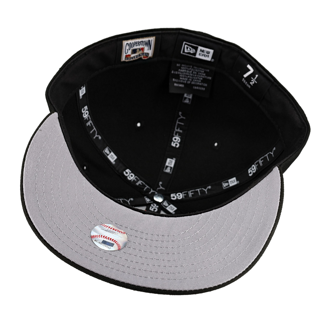 New York Yankees Black 1999 World Series Patch Fitted Hat