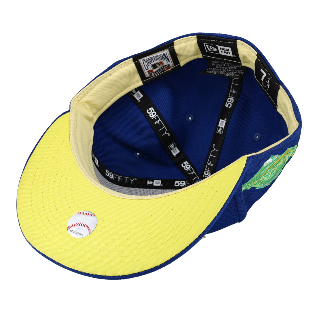 Toronto Blue Jays Citrus Pop 1992 World Series Patch Fitted Hat