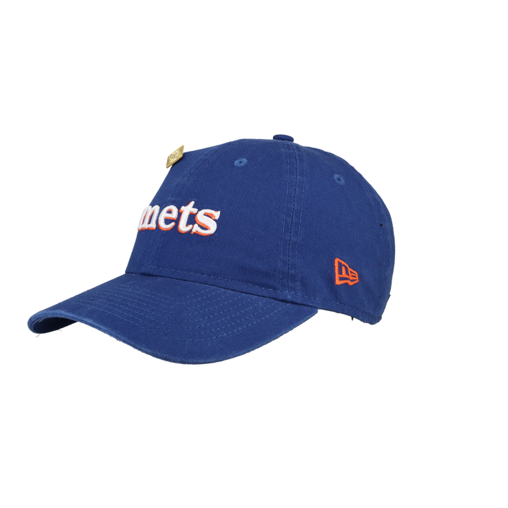 New York Mets New Era 9Twenty Dad Hat SCRIPT (Blue Script WOMENS)