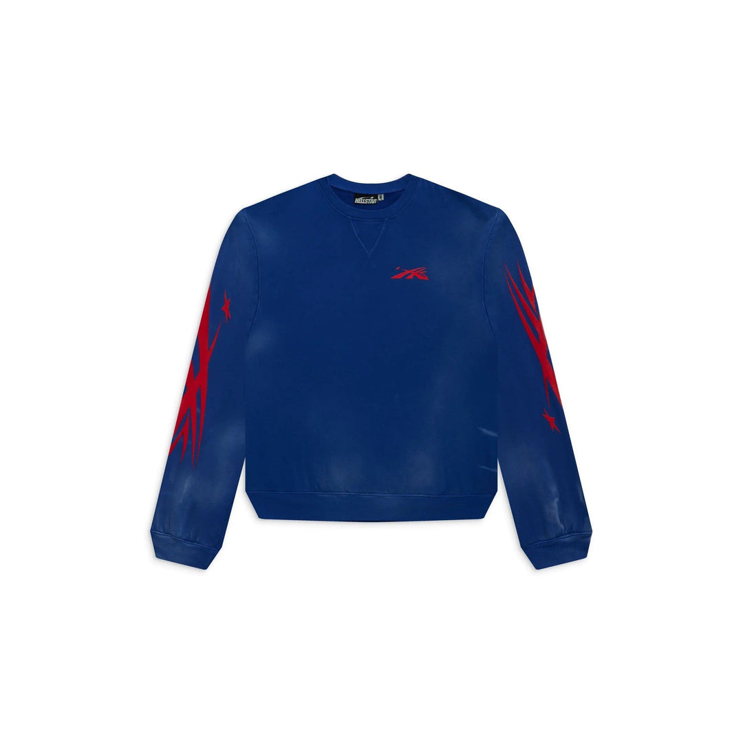 Hellstar Sports Core Logo Crewneck Royal Blue